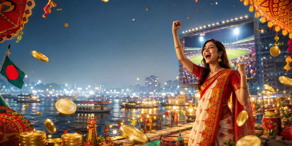 ঢাকায় পহেলা বৈশাখে 299 bit - এনতুন গেম উপভোগ করছেন একজন খেলোয়াড়